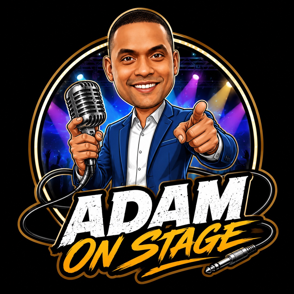 Adam On Stage logo